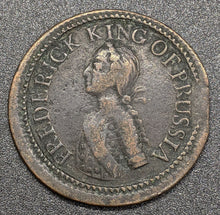 Load image into Gallery viewer, Rare 1758 Frederick King of Prussia 7 Year War Medal
