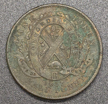 Load image into Gallery viewer, 1837 Province of Lower Canada - Un Sou (Half Penny) - Token
