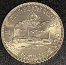 Load image into Gallery viewer, Sudbury Canada, Nickel Capital - 1964 Numismatic Park Medallion
