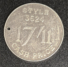 Load image into Gallery viewer, United Kingdom - Delta - 17&#39;11 Cash Price Token - Style 3624
