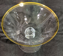 Load image into Gallery viewer, Mikasa - JAMESTOWN GOLD - Glass Candy / Compote Dish
