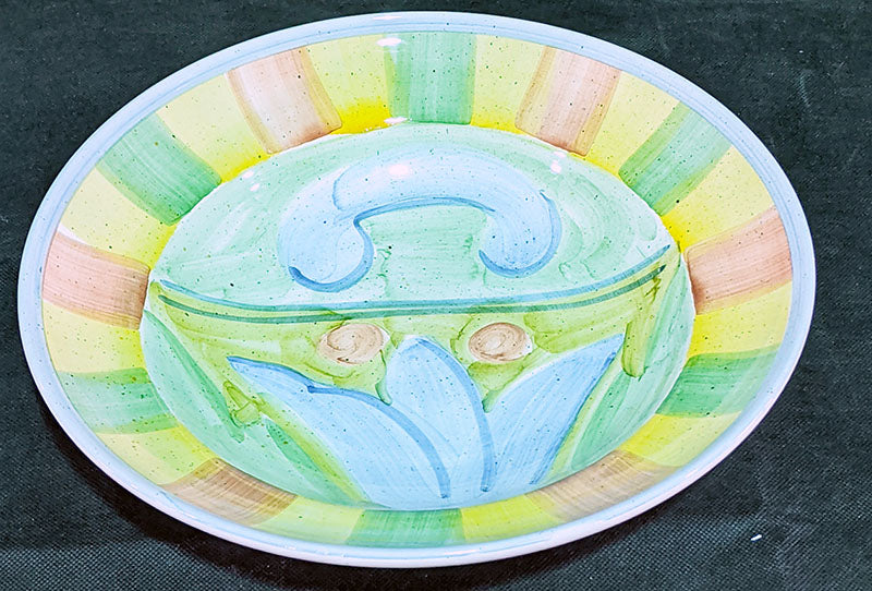 Large Bright Coloured Serving Bowl - Bella Ceramica