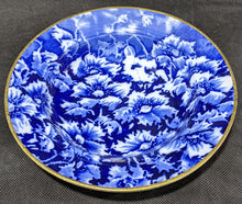 Load image into Gallery viewer, Antique W.A.A. &amp; Co. - Victorian Potter - Flow Blue Rimmed Bowl
