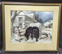 Load image into Gallery viewer, Framed Print - Winter On The Farm
