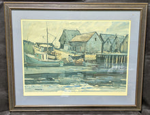 Load image into Gallery viewer, Framed Print - Halls Harbour, Bay of Fundy, Nova Scotia by Prouse
