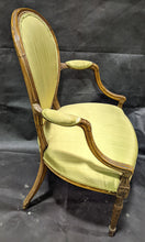 Load image into Gallery viewer, Vintage Cameo Back Upholstered Side Chair - As Is
