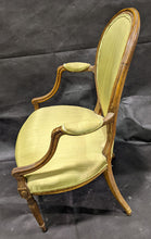Load image into Gallery viewer, Vintage Cameo Back Upholstered Side Chair - As Is
