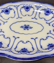Load image into Gallery viewer, Beautiful Vintage Flow Blue Platter - Made in England - 14&quot;
