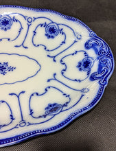 Load image into Gallery viewer, Beautiful Vintage Flow Blue Platter - Made in England - 14&quot;
