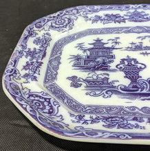 Load image into Gallery viewer, Podmore Walker (PW &amp; Co.) Purple Serving Platter - Pearl Stoneware

