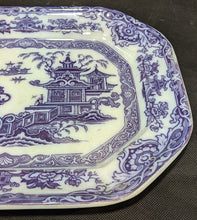 Load image into Gallery viewer, Podmore Walker (PW &amp; Co.) Purple Serving Platter - Pearl Stoneware
