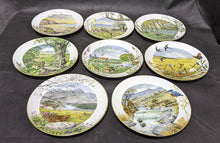 Load image into Gallery viewer, 8 of 12 Royal Worcester Porcelain Plates - Made in England - 1979
