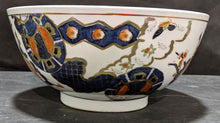 Load image into Gallery viewer, Large Hand Painted, Unmarked, Serving Bowl
