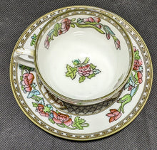 Load image into Gallery viewer, Coalport Bone China - Indian Tree - Cup &amp; Saucer Set
