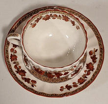 Load image into Gallery viewer, Spode Copeland - Indian Tree, Orange Rust -Tea Cup &amp; Saucer

