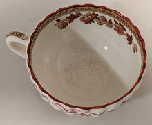 Load image into Gallery viewer, Spode Copeland - Indian Tree, Orange Rust - Tea Cup - Crazed
