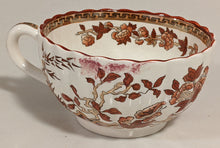 Load image into Gallery viewer, Spode Copeland - Indian Tree, Orange Rust - Tea Cup - Crazed
