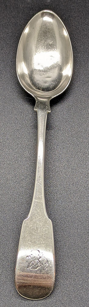 c. 1820 John Heron Sterling Silver Spoon Made in Glasgow, Scotland
