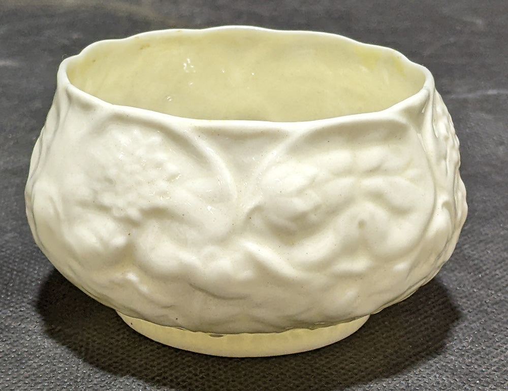 Belleek Lotus Porcelain Sugar Bowl