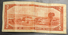 Load image into Gallery viewer, 1954 Bank of Canada Devil&#39;s Face Bank Note - 7777771 Serial #!!!
