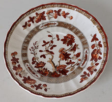 Load image into Gallery viewer, Spode Copeland - Indian Tree, Orange Rust - Saucer - Blue Mark
