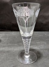 Load image into Gallery viewer, Stuart Crystal Set of (8) Eden Pattern Water Glass Goblet 7 3/4&quot; Tall
