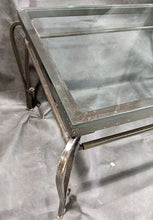 Load image into Gallery viewer, Thick Glass Top, Metal Frame Coffee Table
