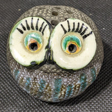 Load image into Gallery viewer, Small Ceramic Owl Figurine, Big Eyes — RH signed
