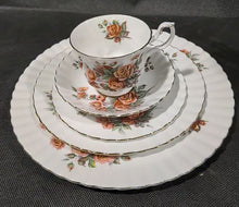 Load image into Gallery viewer, Royal Albert Centennial Rose Set of (4)  5 Piece Place Settings
