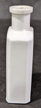 Load image into Gallery viewer, Vintage G. W. Laird, Perfumer, New York - Milk Glass Bottle - No Stopper
