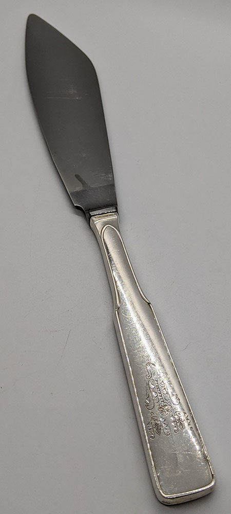 Beautiful Sterling Silver Handle Fish Knife by Hans Hansen - Denmark