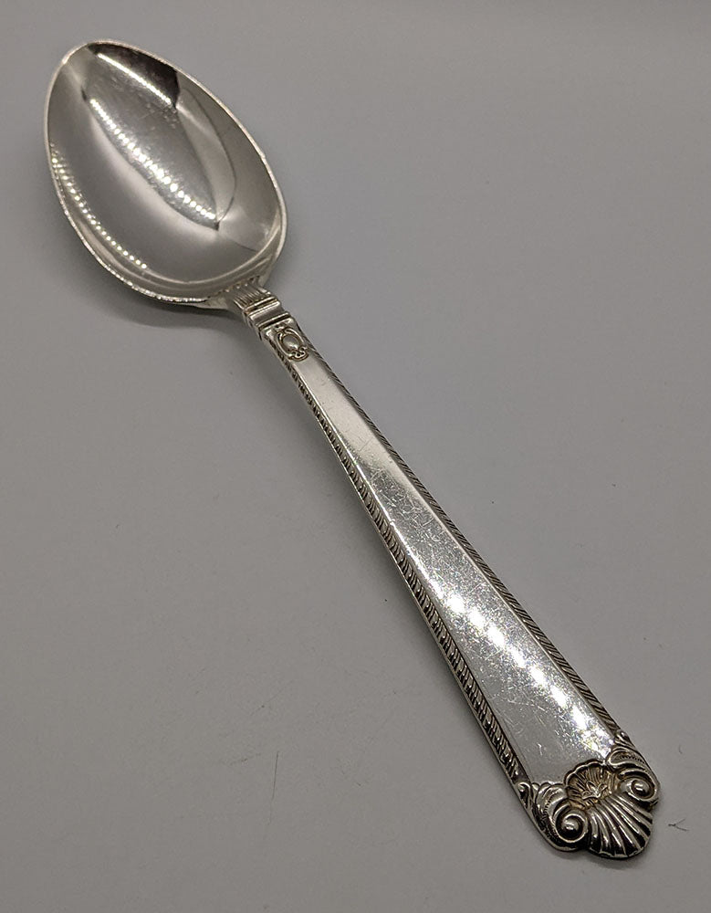 Vintage Birks Sterling Silver Serving Spoon - George II Pattern