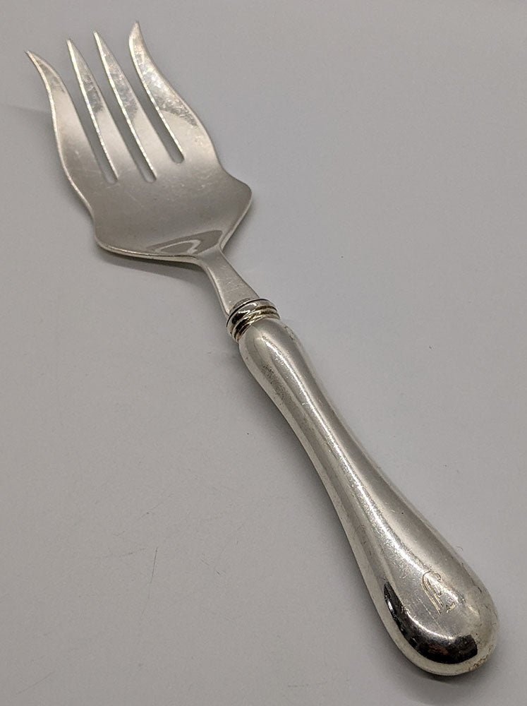 Vintage Birks Cold Meat Fork – Sterling Silver Handle – OLD ENGLISH