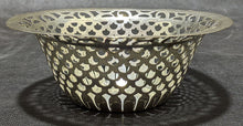 Load image into Gallery viewer, Reticulated Shoulder Sterling Silver Decorative Bowl

