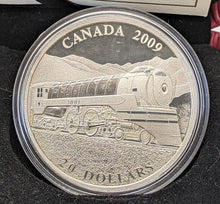 Load image into Gallery viewer, 2009 Canada $20 Fine Silver Coin - Jubilee - Railway Travel - by RCM
