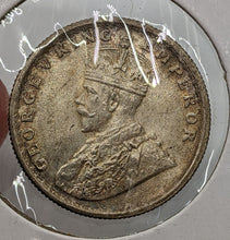 Load image into Gallery viewer, 1934 C British India Silver 1/2 Rupee Coin
