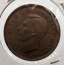 Load image into Gallery viewer, 1945 P Australia 1/2 (Half) Penny Coin
