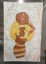 Load image into Gallery viewer, Framed, Signed, Silkscreen Artwork - Kibuuka - Water Carrier
