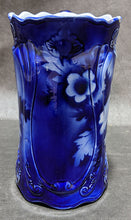 Load image into Gallery viewer, Vintage Cobalt Blue Ceramic Pitcher - Maker Unknown
