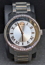 Load image into Gallery viewer, Women&#39;s Stainless Steel &amp; Rose Gold Accent MOVADO BOLD Wristwatch
