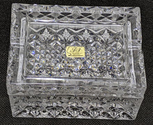 Load image into Gallery viewer, Bohemian Crystal Cigarette Box &amp; Ashtray
