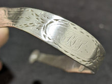 Load image into Gallery viewer, Sterling Silver - Beautifully Engraved Sugar Tongs - Hallmarked
