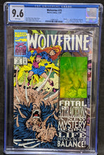 Load image into Gallery viewer, 1993, Wolverine #75 Comic Book - CGC Graded 9.6 White - With Hologram
