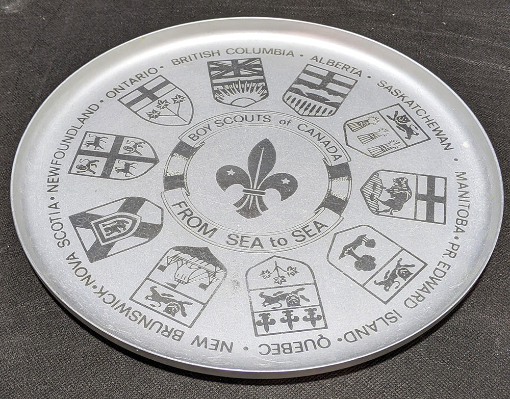 Vintage Boy Scouts of Canada - From Sea to Sea Plate