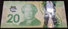 Load image into Gallery viewer, 2012 Bank of Canada $20 RADAR Serial Number Bank Note - FSP1500051
