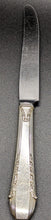 Load image into Gallery viewer, Sterling Silver Handled Dinner Knife - Pattern Unknown
