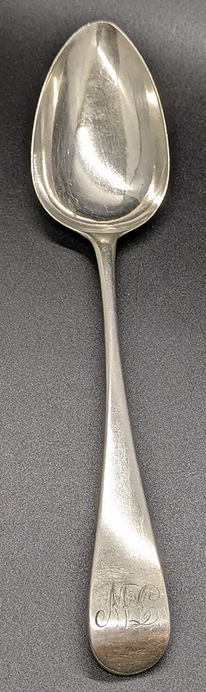 1803 London - Sterling Silver - Serving Spoon - TW Monogram