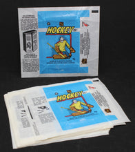 Load image into Gallery viewer, 20 x 1982 O-Pee-Chee Hockey Cards Wax Pack Wrappers
