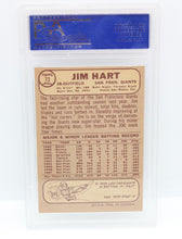 Load image into Gallery viewer, 1968 O-Pee-Chee Jim Hart #73 PSA Graded NM 7 Baseball Card
