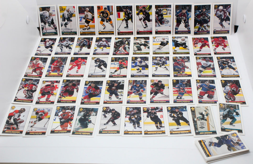 2000-01 Private Stock PS-2001 Action Complete NHL Hockey Card Set 60/60